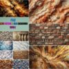Amazing Material & Aqua Background Bundle