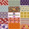 Amazing Different Flowers Geometric Pattern Texture