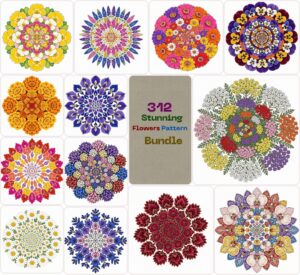 Stunning Flowers Pattern Bundle