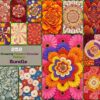 Amazing Flowers Circular Pattern Bundle