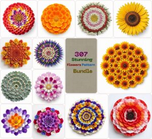 Stunning Flowers Pattern Bundle