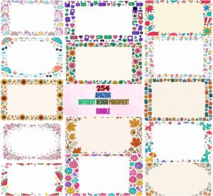 Amazing Different Design Parchment Bundle